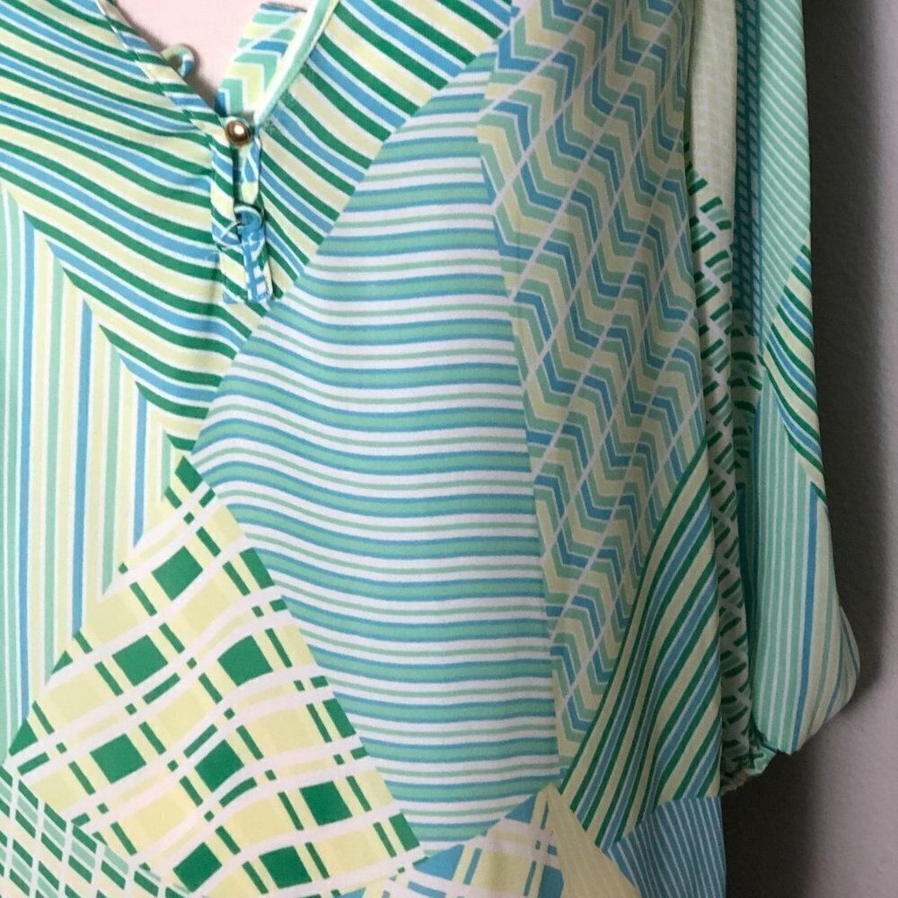 Banana Republic Patchwork Blouse - image 8